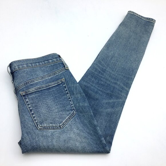 J. Crew Women's Jeans 10" High Rise Toothpick Distressed size 29 length 28" - Picture 9 of 9